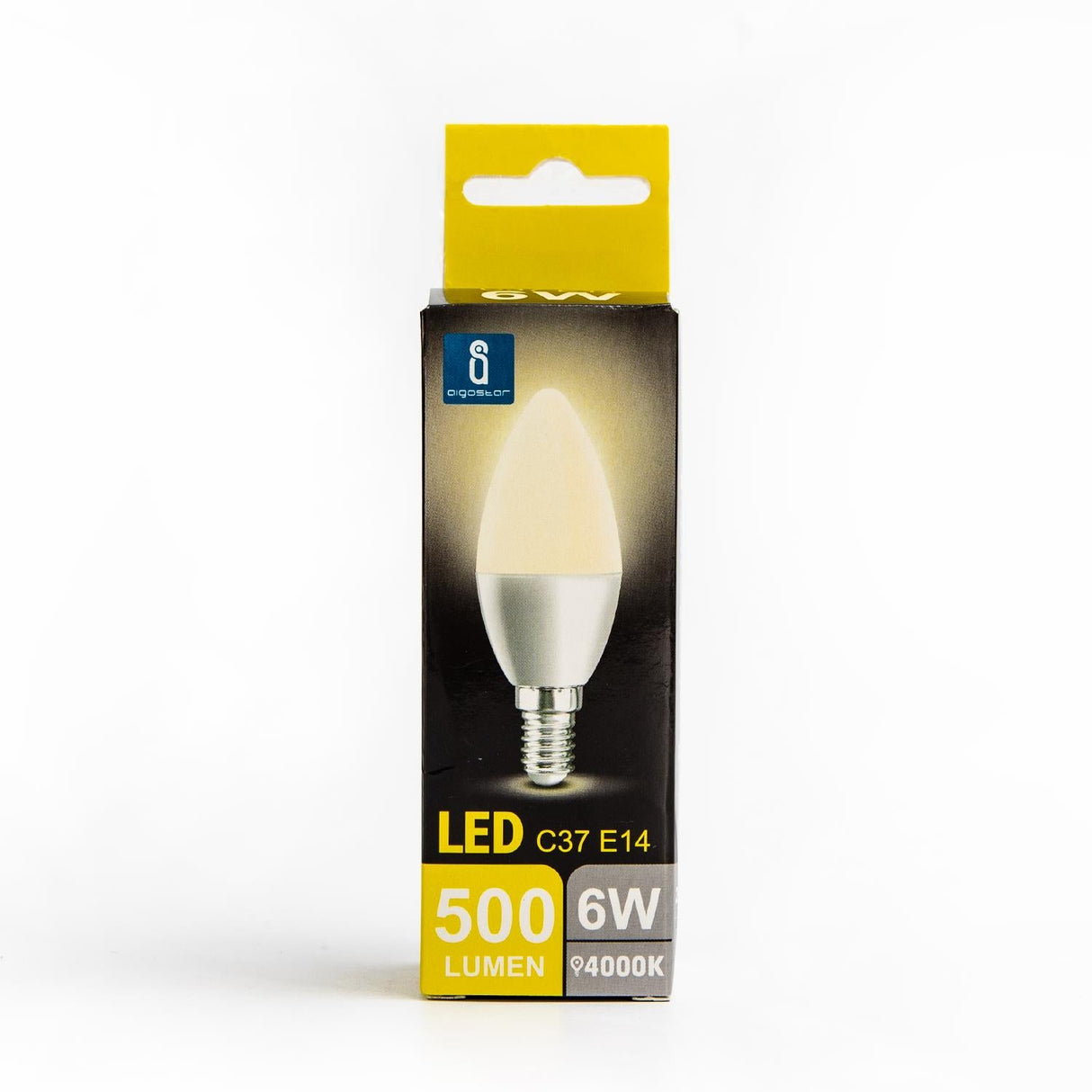 LED Leuchtmittel, E14, 6 W, 510 lm, 4000 K.