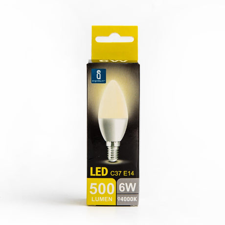 LED Leuchtmittel, E14, 6 W, 510 lm, 4000 K.