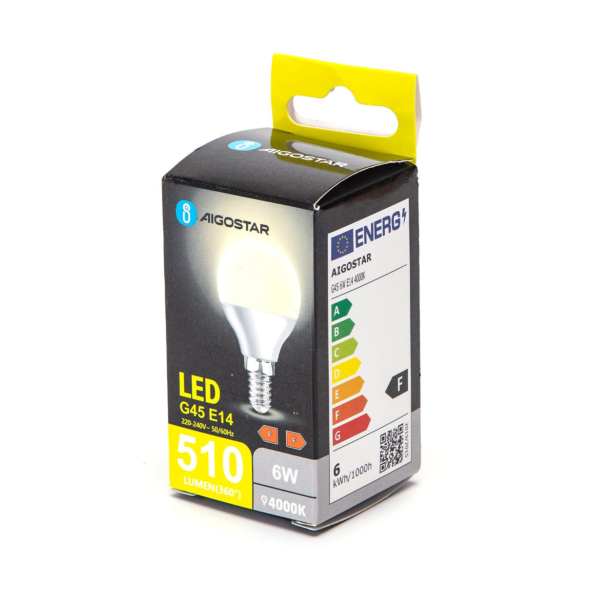 LED Leuchtmittel, E14, 6 W, 510 lm, 4000 K.