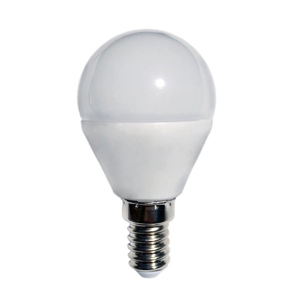 LED-Leuchtmittel, E14, 6W, 480lm, 2800K, Minibulb.