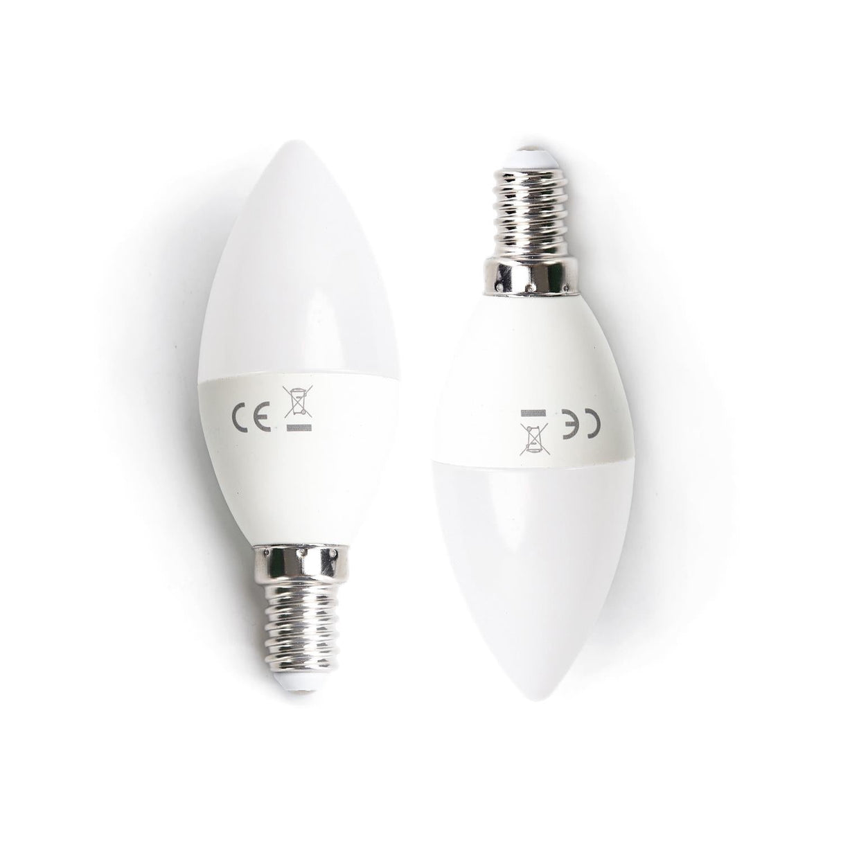 LED Leuchtmittel, E14, 7 W, 610 lm, 3000 K, 2 Stk..