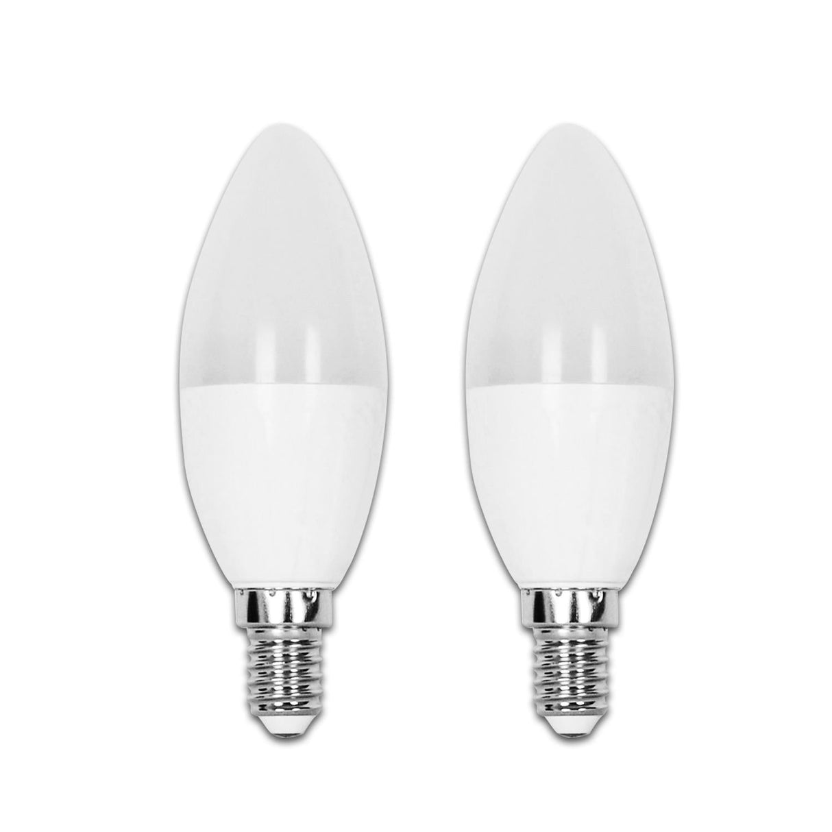 LED Leuchtmittel, E14, 7 W, 620 lm, 6500 K, 2 Stk..