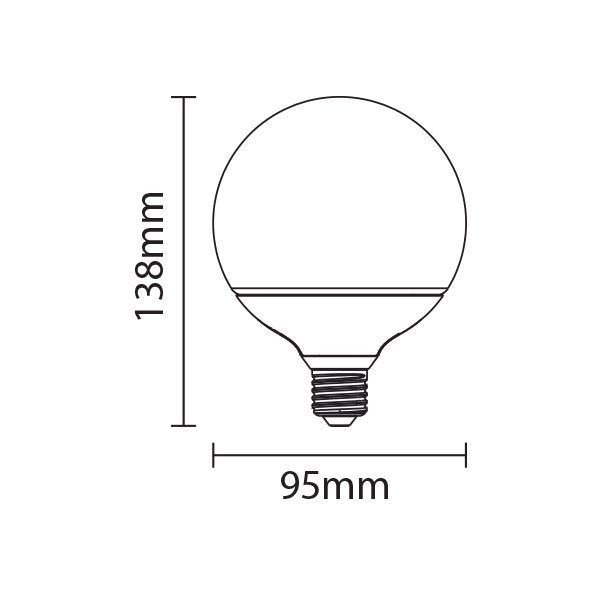 LED-Leuchtmittel, E27, 12W, 1155lm, 2800K | Lichttechnik24.de.