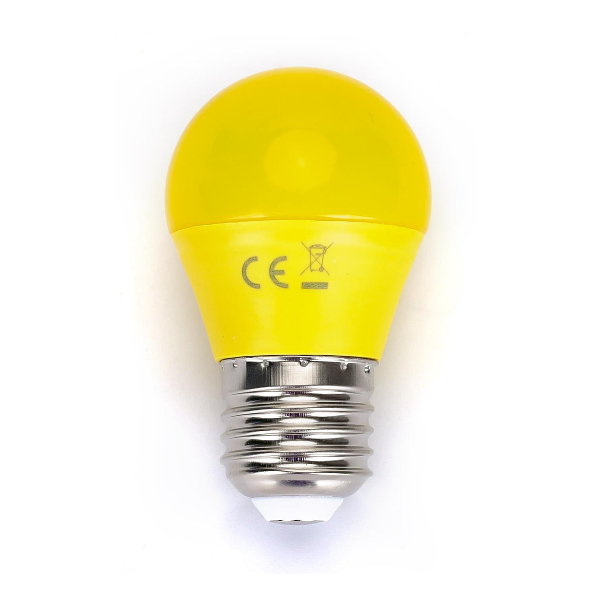 LED Leuchtmittel, E27, 4 W, gelb.