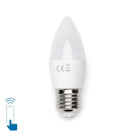 LED Leuchtmittel, E27, 5 W, 350 lm, RGB + 3000-6500 K.