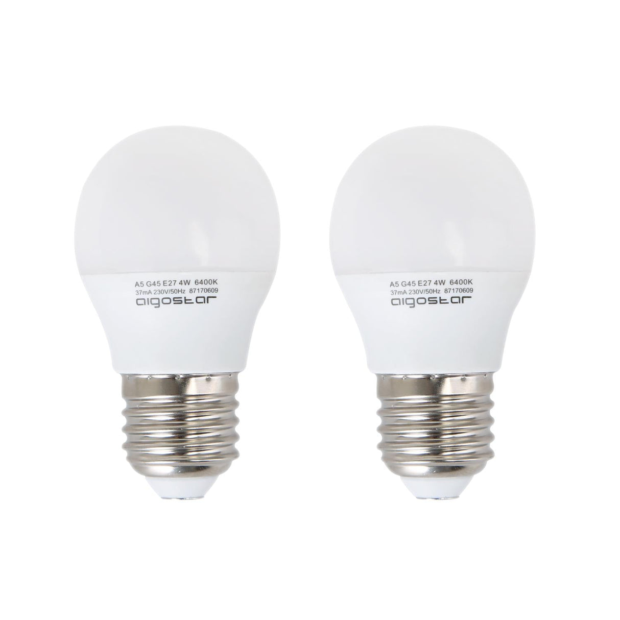LED Leuchtmittel, E27, 6 W, 510 lm, 6500 K, 2er.