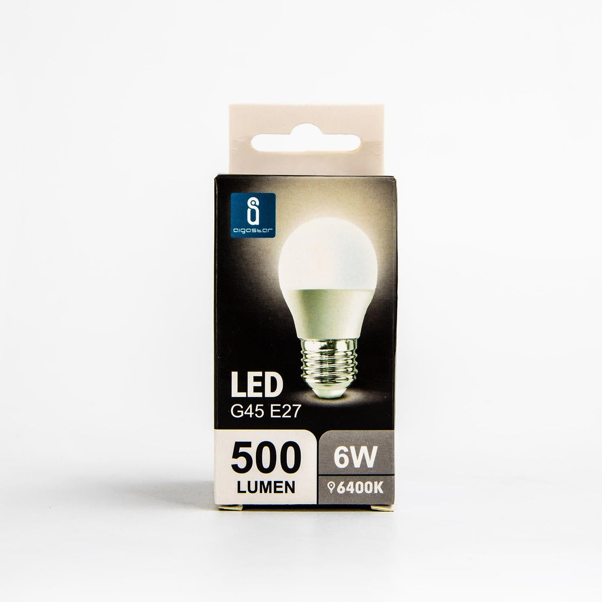 LED Leuchtmittel, E27, 6 W, 510 lm, 6500 K.