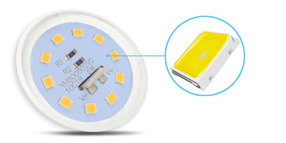 LED Leuchtmittel, E27, 7 W, 620 lm, 3000 K, 2er.