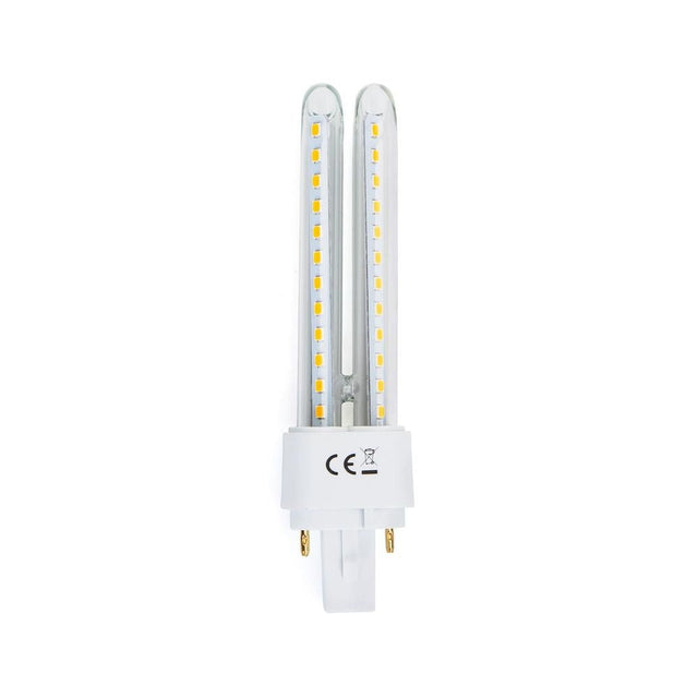 LED-Leuchtmittel, PLC, 11 W, 1070 lm, 3000 K, Sockel G24.