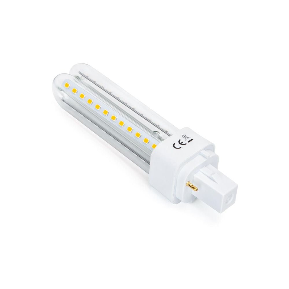 LED-Leuchtmittel, PLC, 11 W, 1070 lm, 3000 K, Sockel G24.
