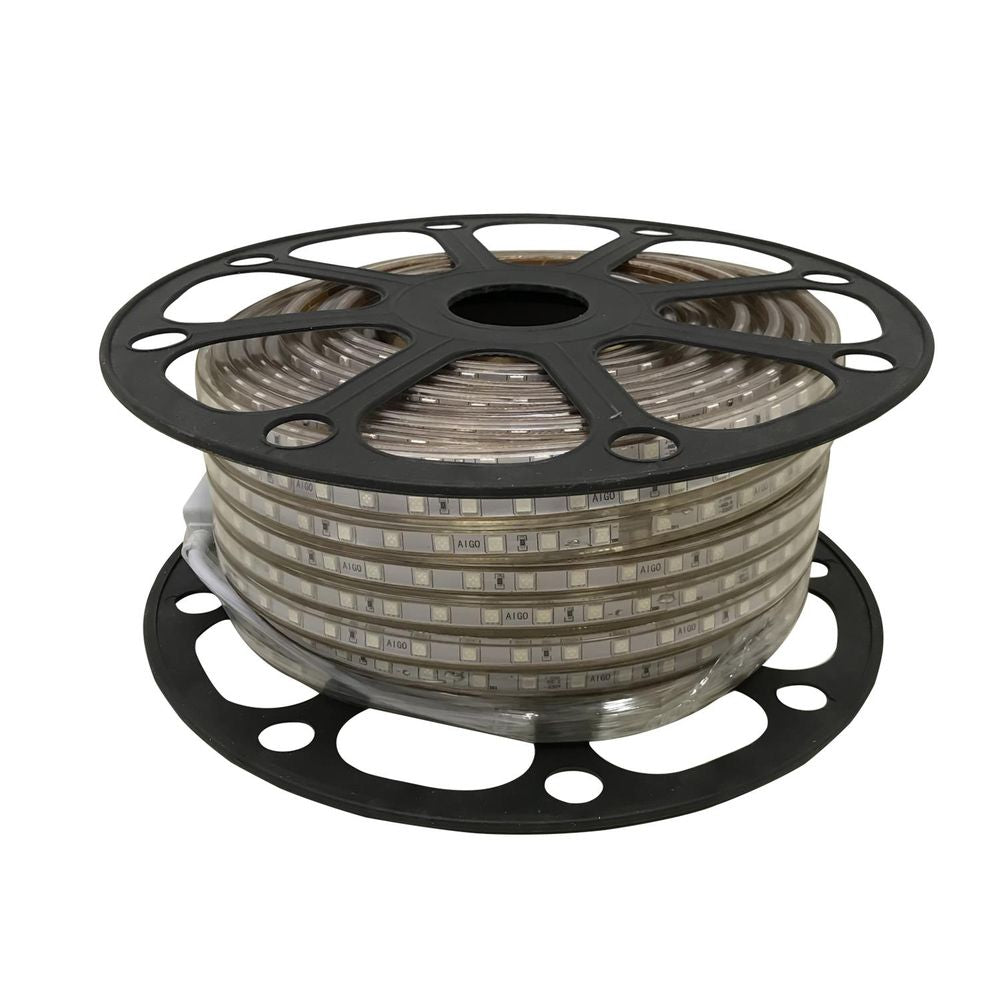 LED-Leuchtstreifen 5050-60, 50 m, IP65, rot.