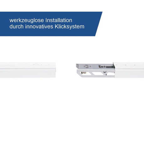 LED Lichtband Schiene NOVA, 150 cm, 8-polig, dimmbar.