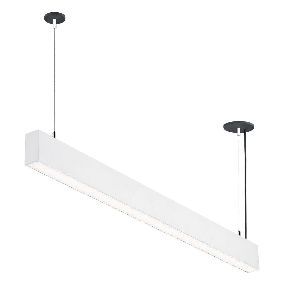 LED-Linear Büro-/Tresenleuchte 50 W, 4000 K, weiß.