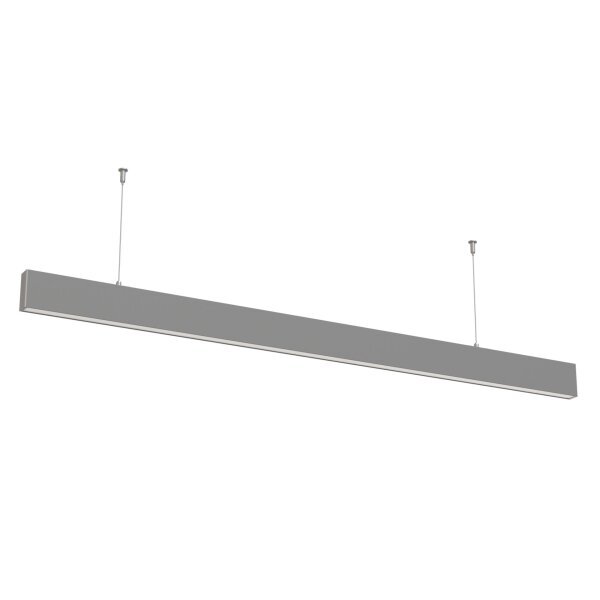 LED-Linear Büro-/Tresenleuchte up-down 50 W, 4000 K, silber  Lichttechnik24.de.