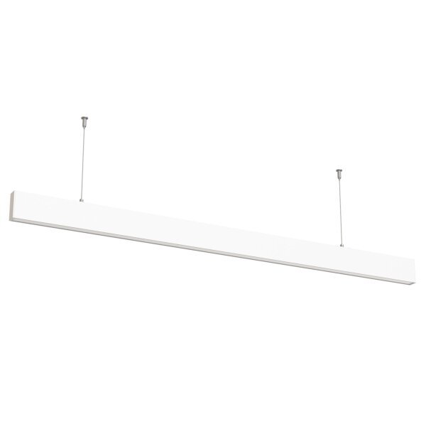 LED-Linear Büro-/Tresenleuchte up-down 50 W, 4000 K, weiß.