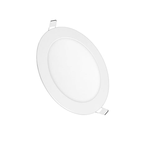 LED Mini Panel, 6W, 360lm, rund, weiß, IP20, 120°, warmweiß (2800K)  Lichttechnik24.de.