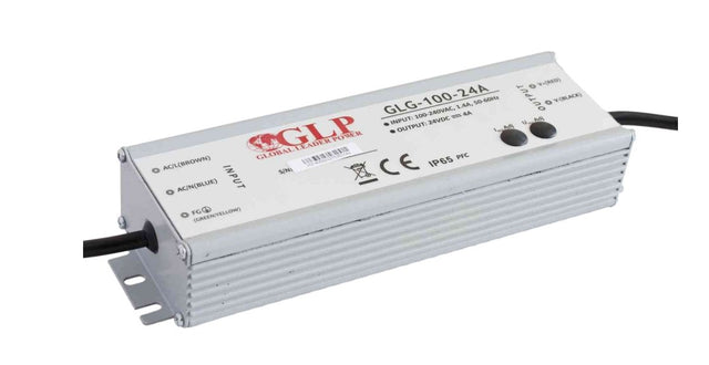 LED-Netzteil, 102 W, 12 V DC, 8,5 A, IP65, CV+CC.