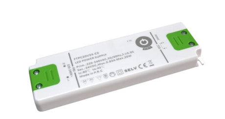 LED-Netzteil, 20 W, 12 V DC, 1,67 A.