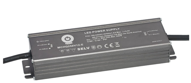 LED-Netzteil, 249,6 W, 24 V DC, 10,4 A, IP67.