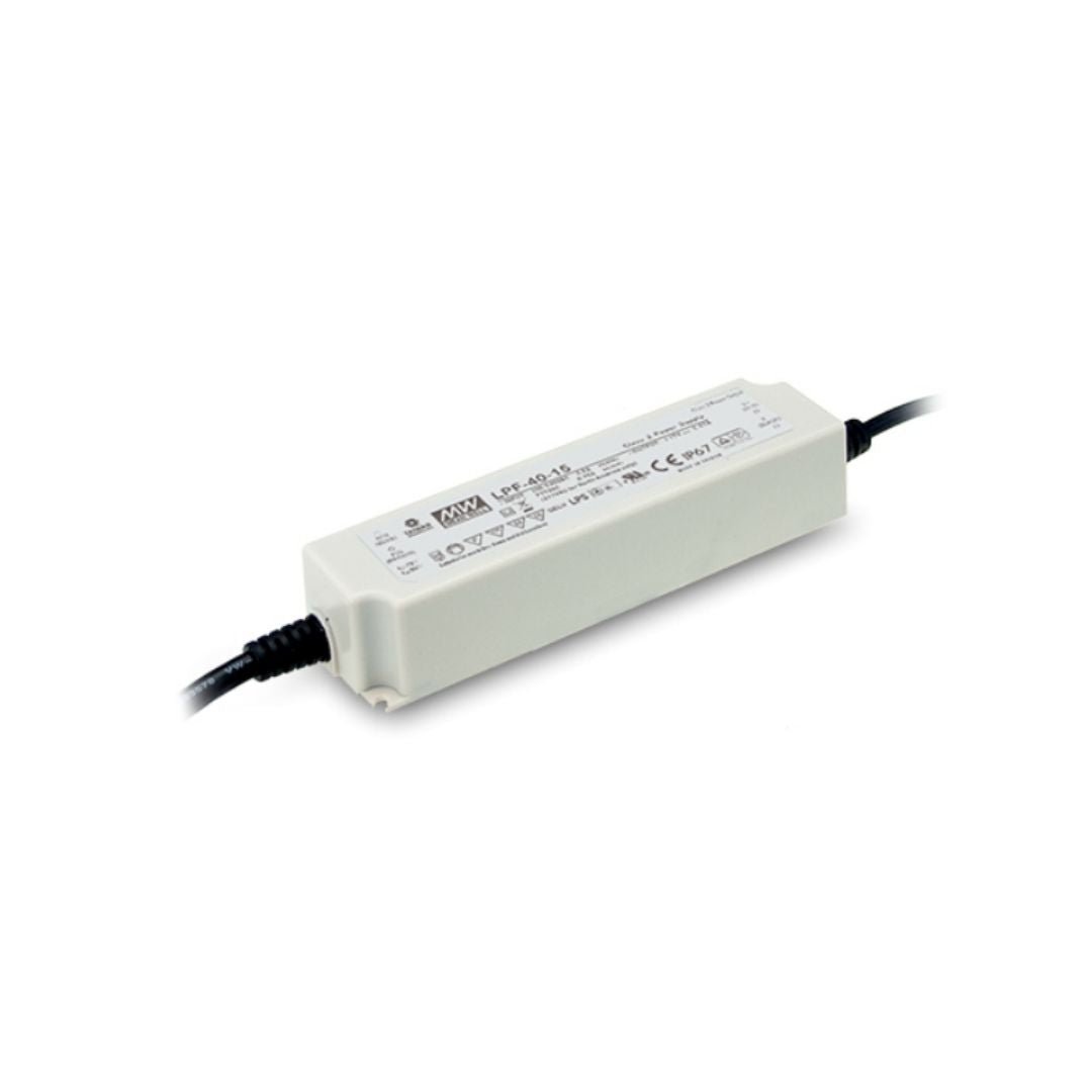 LED-Netzteil, 40,08 W, 12V DC, 3.34 A, IP67.