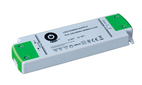 LED-Netzteil, 50 W, 12 V DC, 4,16 A, CV+CC, dimmbar.