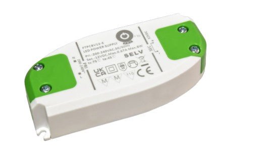 LED-Netzteil, 8 W, 12 V DC, 0,67 A.
