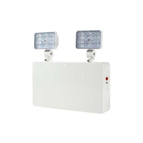 LED-Notfallbeleuchtung, Twin-Spot 6W, Notbeleuchtung, 6000K, 450 lm.