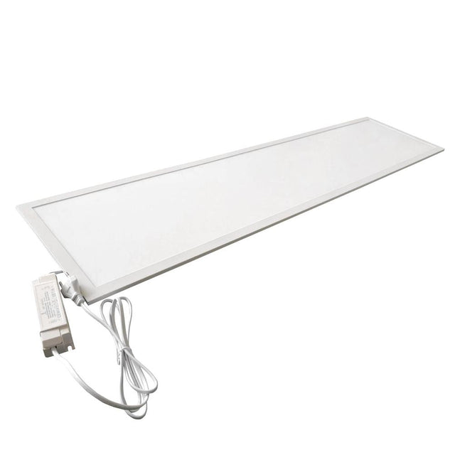 LED-Panel, 120 x 30 cm, 40 W, 4000 lm, 3000 K, UGR < 19.