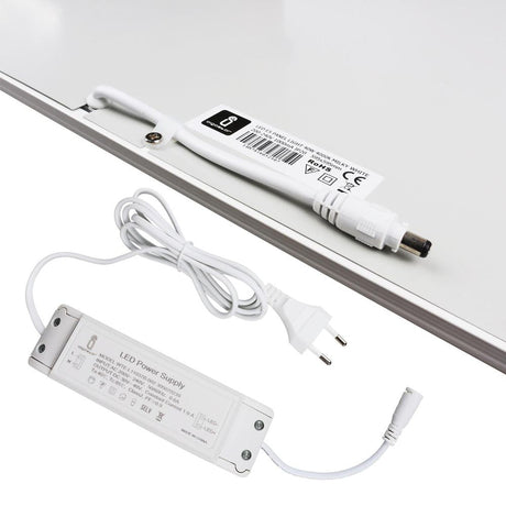 LED-Panel, 60 x 60 cm, 40 W, 4600 lm, 4000 K, UGR < 19.