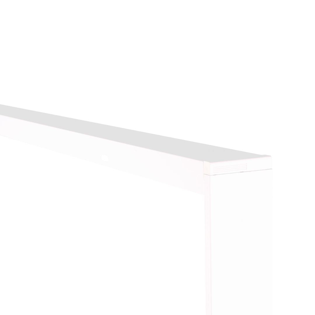 Aufbaurahmen für Backlit LED-Panel 62x62 cm, steckbar, weiß.