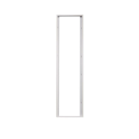 Aufbaurahmen für LED-Panel 120x30 cm, steckbar, weiß.
