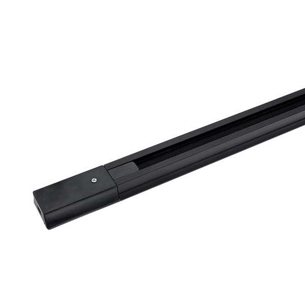 LED Phasenschiene, 1-Phase, 1m Länge, schwarz.