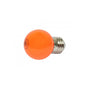 LED Retrofit E27 Tropfenlampe G45 orange 1 Watt für Lichterkette  Lichttechnik24.de.