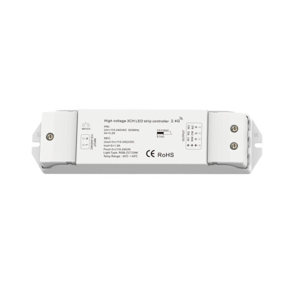 LED S3 RGB+CCT Controller 230V, Dimmer.
