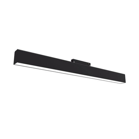 LED-Schienenleuchte, magnetisch, 20 W, 120°, 1600 lm, 4000 K, schwarz.