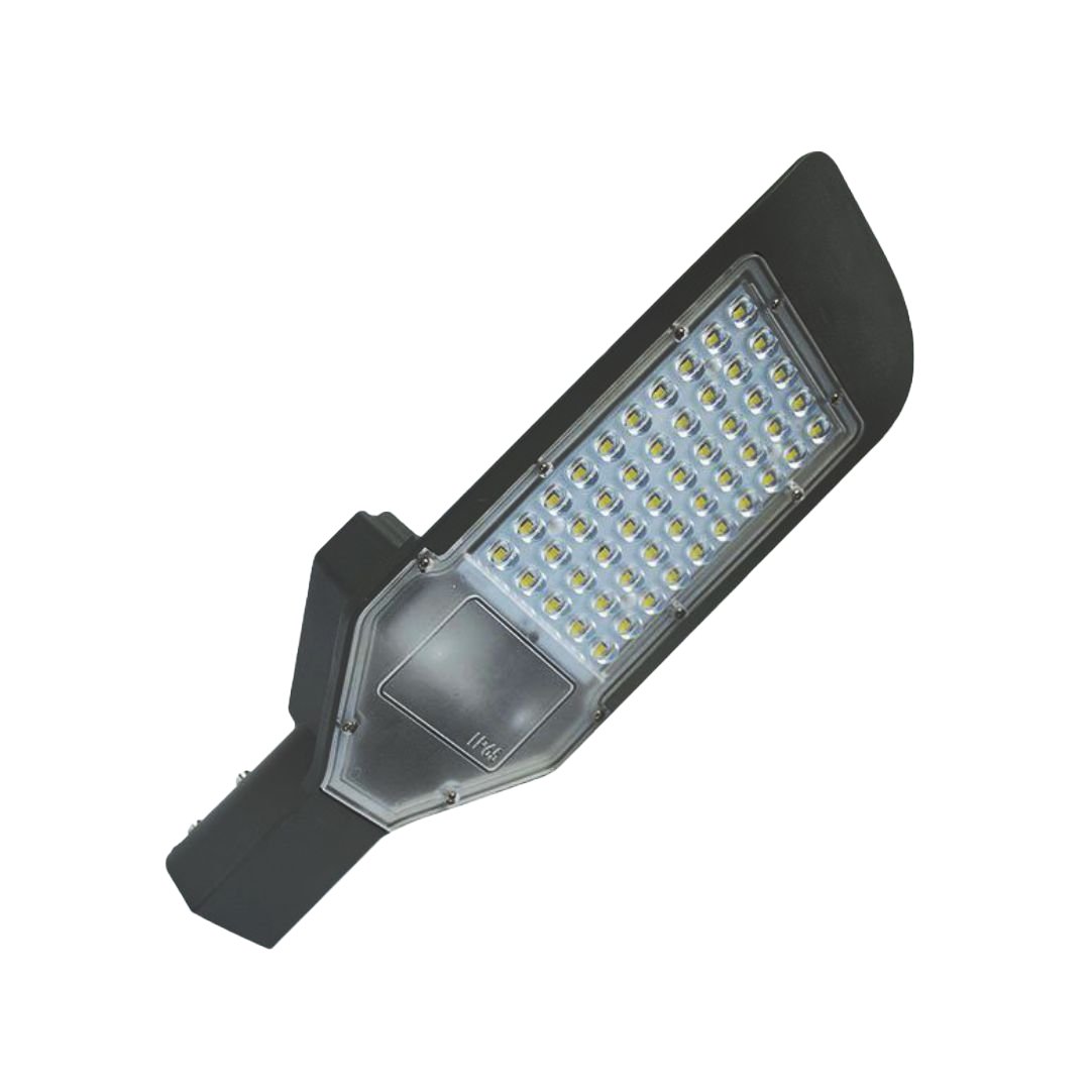 LED Straßenlampe, 8000 lm, 80 W, IP65, 6000 K, Zopfmaß 60mm.