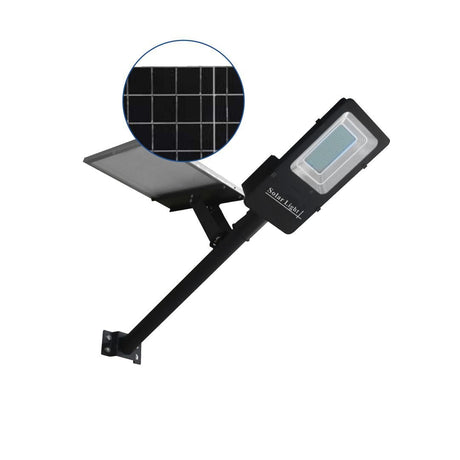 Solarstraßenlaterne, Solar mit Akku, 40 W, 5200 lm, 6000K.