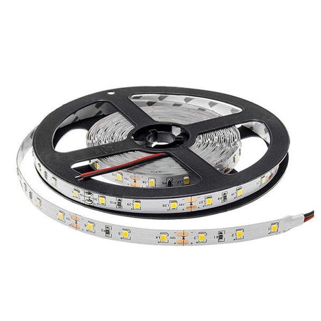 LED-Streifen, 24W, 12V, 1200lm, 5m, 60 LEDs/m, 4500 K (neutralweiß).