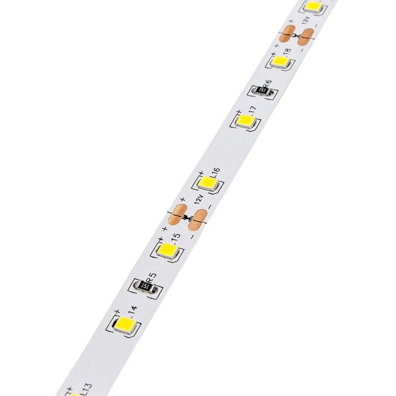 LED-Streifen, 24W, 12V, 1200lm, 5m, 60 LEDs/m, 4500 K (neutralweiß).