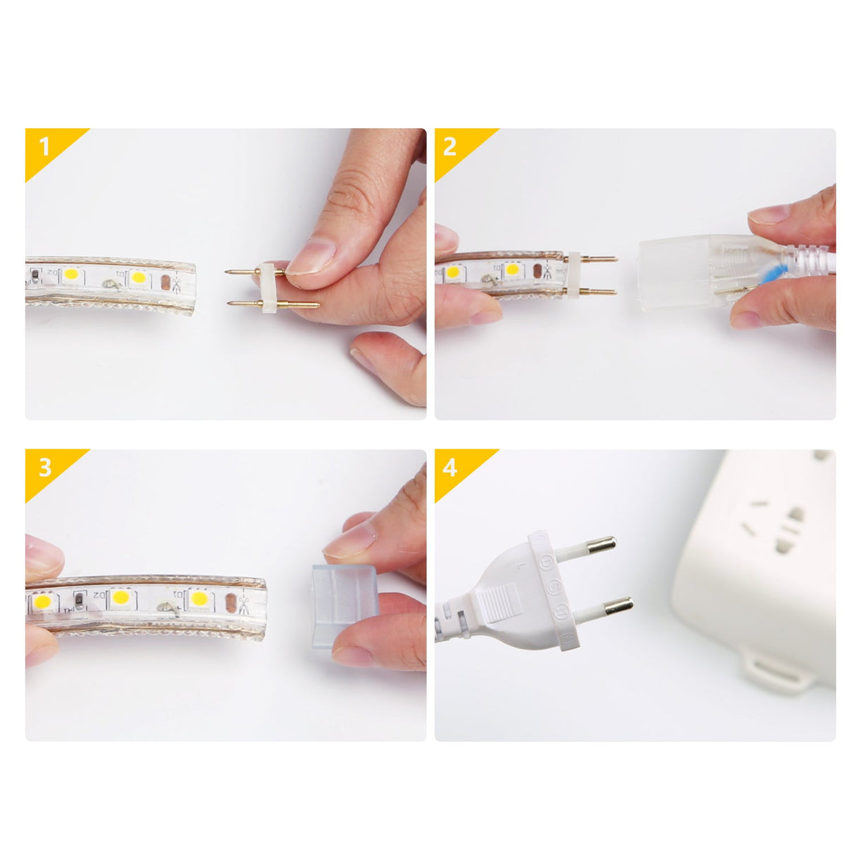 LED Streifen 2835-180 warmweiß 50M.