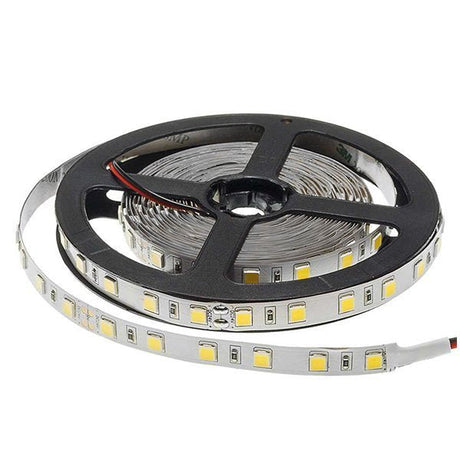LED-Streifen, 5600 lm, 24V, kaltweiß, 60 LEDs/m, 5m  Lichttechnik24.de.