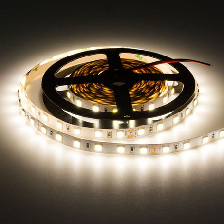 LED-Streifen, 5600 lm, 24V, neutralweiß, 60 LEDs/m, 5m.