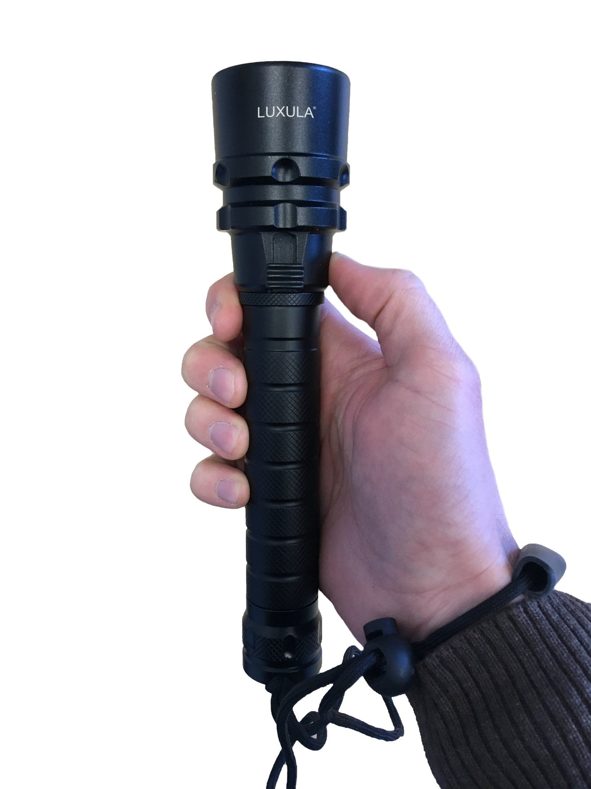 LED-Taschenlampe, 2200 lm, IPX8, 2x 18650 Zellen.