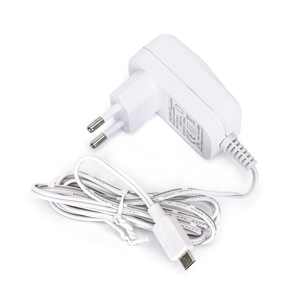 LED-Tischlampe, 7 W, dimmbar, USB, weiß.