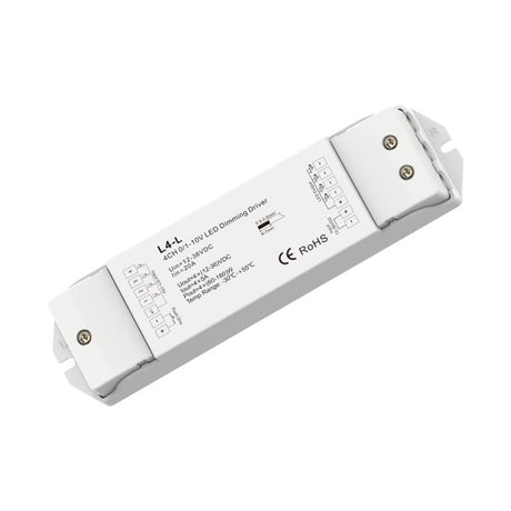 LED Treiber für LED Streifen, dimmbar 1-10 V, 4 Kanal  Lichttechnik24.de.