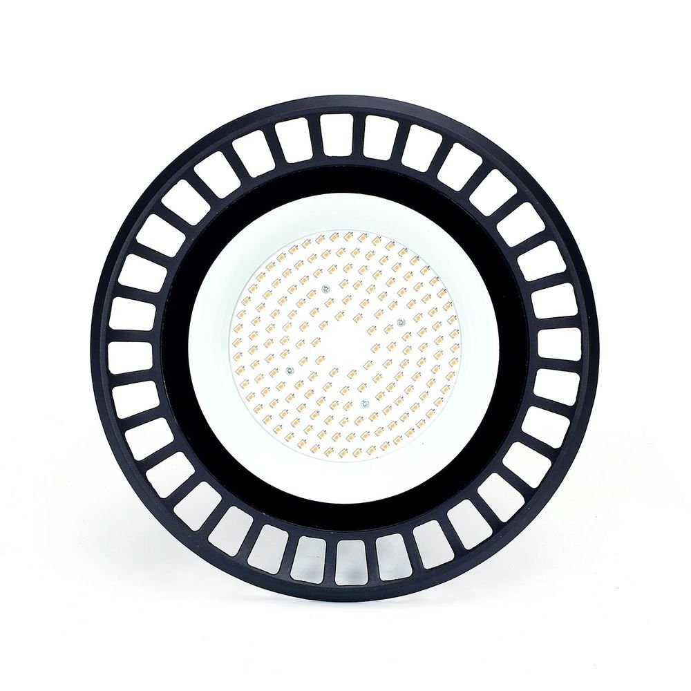 LED-UFO-HighBay-Leuchte, 100 W, 9000 lm, 4000 K, IP65.