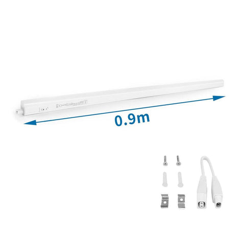 LED Unterbauleuchte, T5, 90 cm, 10 W, 1200 lm, 120 lm/W, 6500 K.