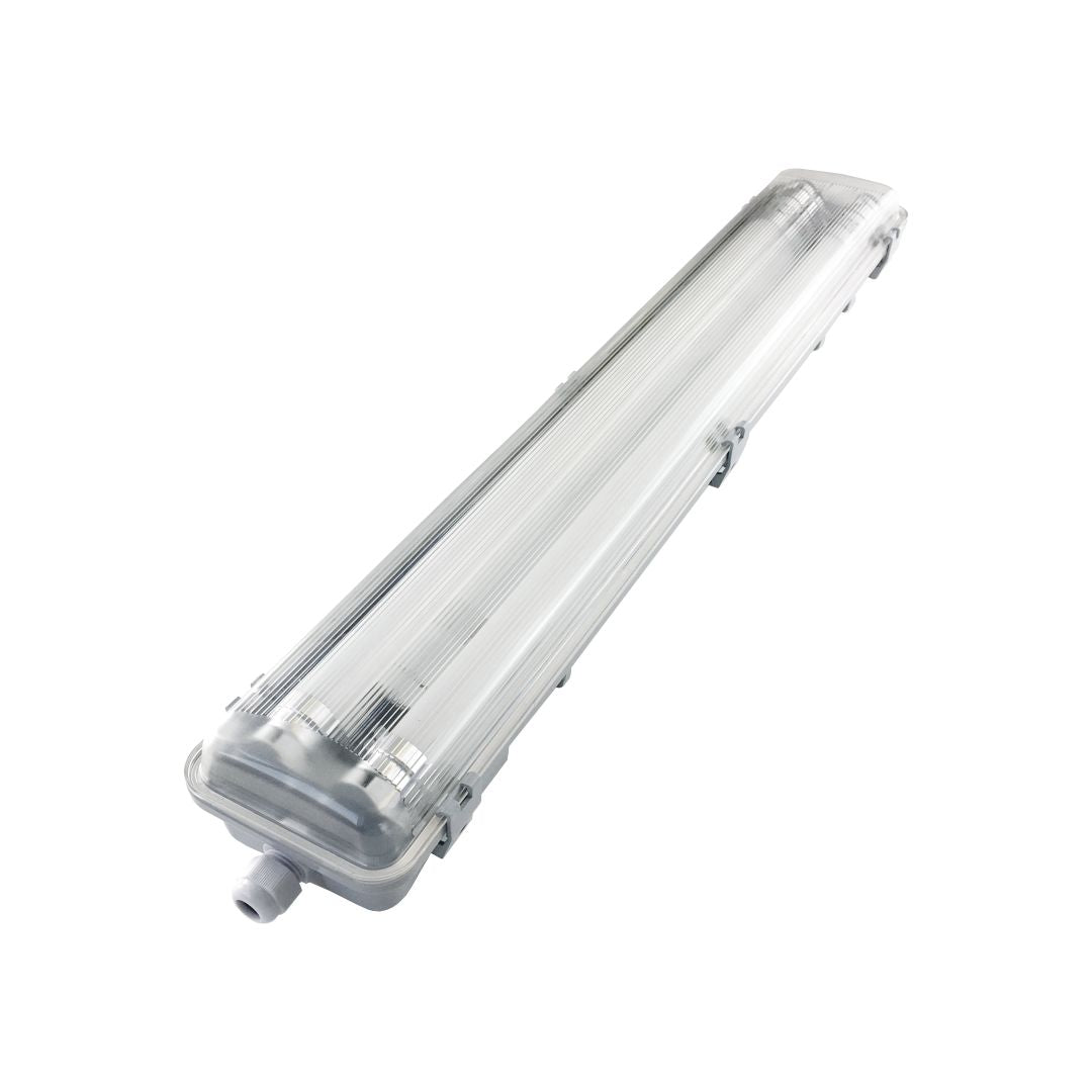 LED-Wannenleuchte, 18 W, 1600 lm, 4500 K, 68,0 cm, IP65, 2 flammig.
