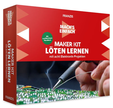 Maker Kit Löten lernen - mach's einfach  Lichttechnik24.de.