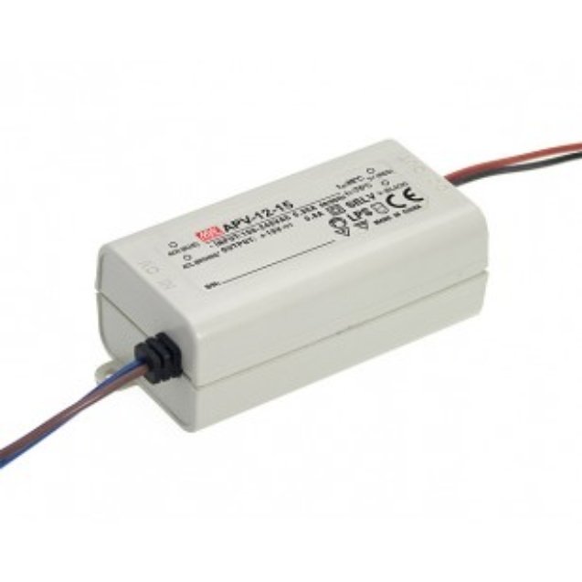 Meanwell Schaltnetzteil, APV-12 Serie, 12 W, 15 V.